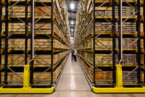 The National Geological Repository at the British Geological Survey (BGS) Core Store, Keyworth, UK