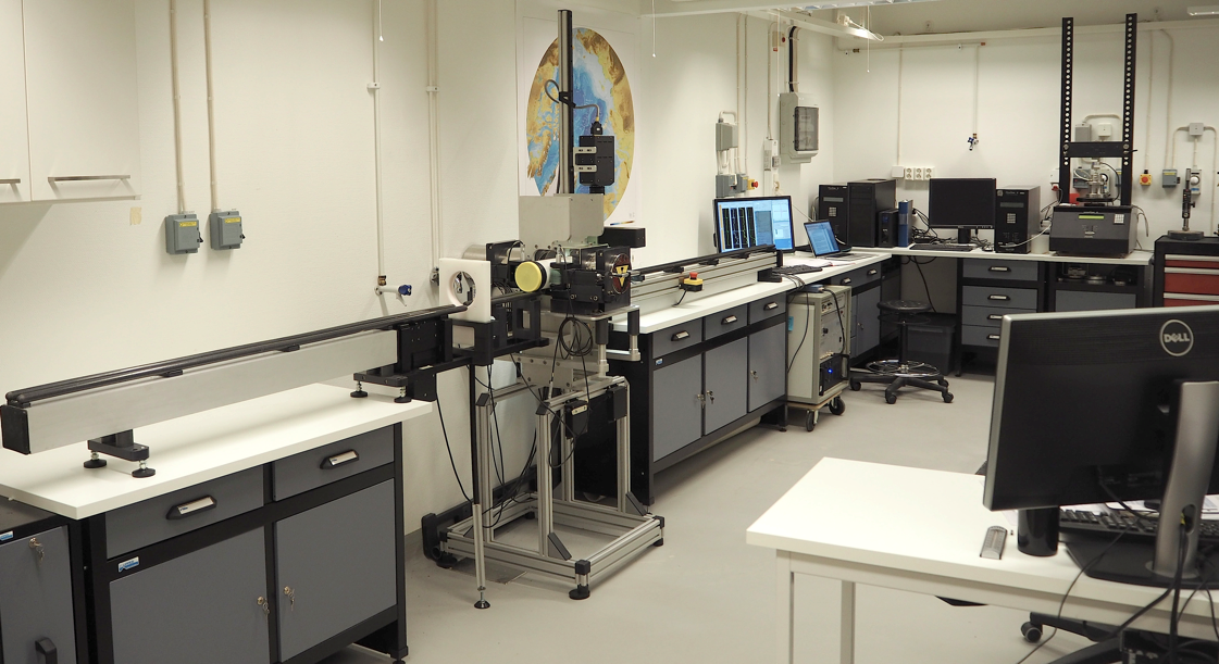 Figure 3. The MSCL-S system installed in the laboratory at the Department of Geological Sciences, Stockholm University.